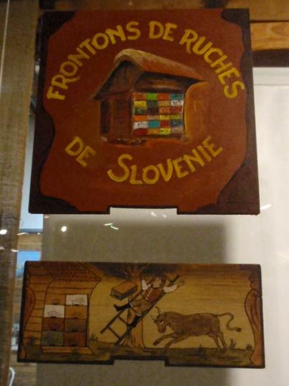 fronton de ruche de Slovénie