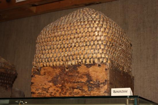 panier (bois et paille) de Roumanie