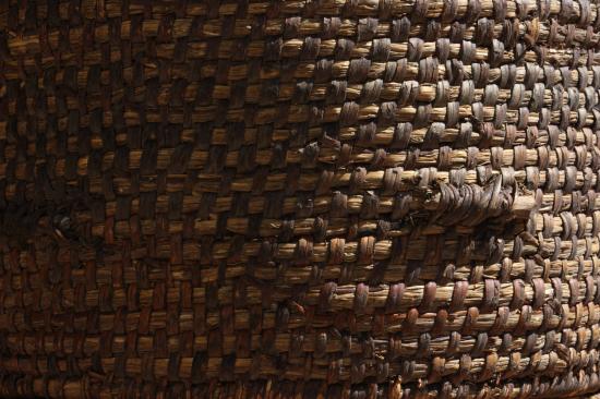 texture de ruche en paille